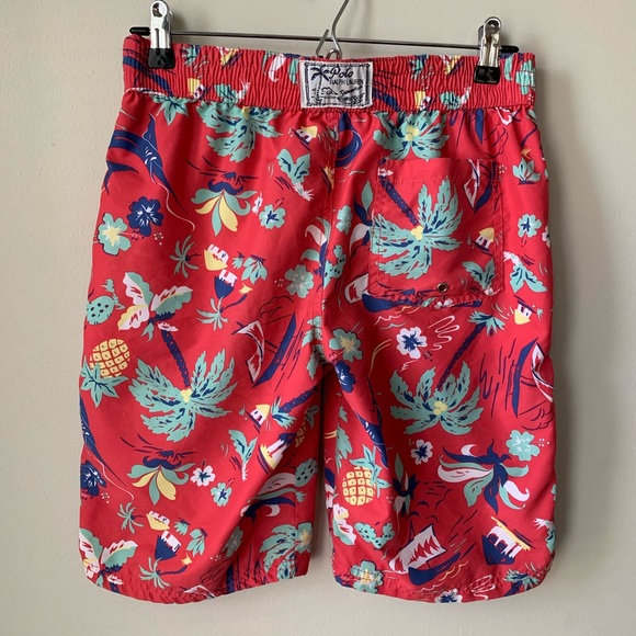 boys polo swim trunks
